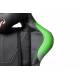 Кресло игровое геймерское Бюрократ VIKING 5 AERO LGREEN черный/салатовый искусственная кожа. Фото товара с разных ракурсов.