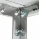 Стеллаж металлический  "MS-150/40/70-4", 1500х700х400 мм, 4 полки, 291101, S241BR044402. Фото товара с разных ракурсов.